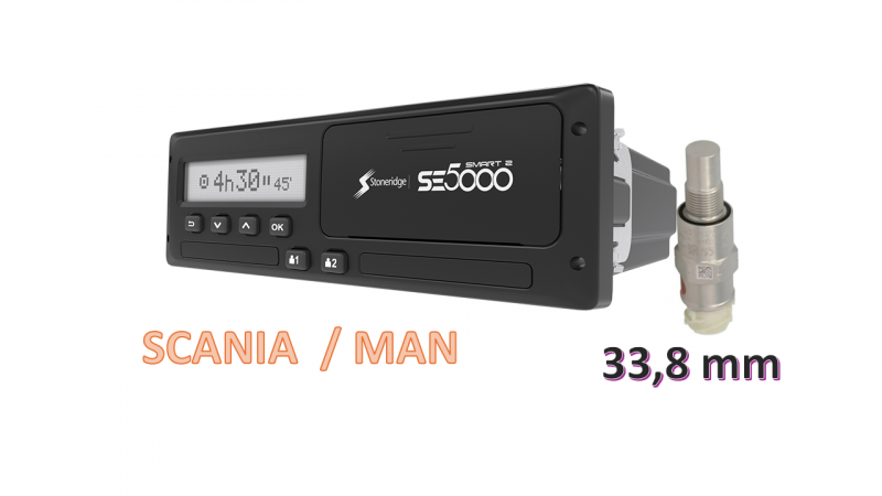 Używany Smart 2 Stoneridge z czujnikem 33,8 MAN /SCANIA